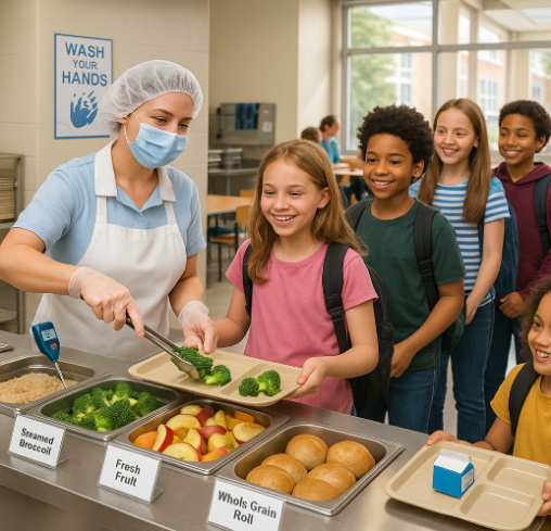 Ensuring Safe Food Practices in School Cafeterias