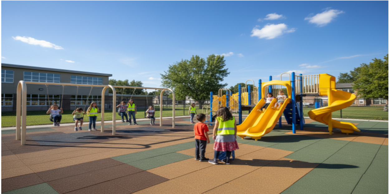 The Silent Lifeguards: How Supervision Keeps School Playgrounds Safe