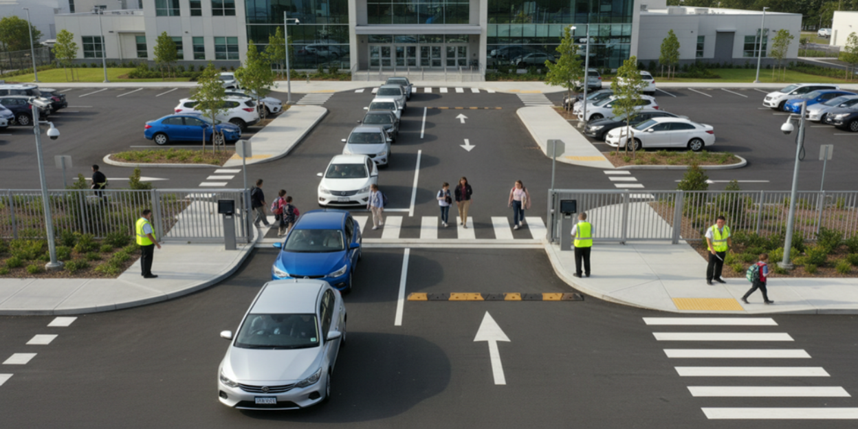 How Smart Vehicle Access Parking Makes School Campuses Safer